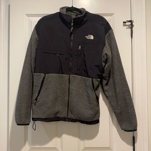Men’s medium northface fleece jacket zip up
